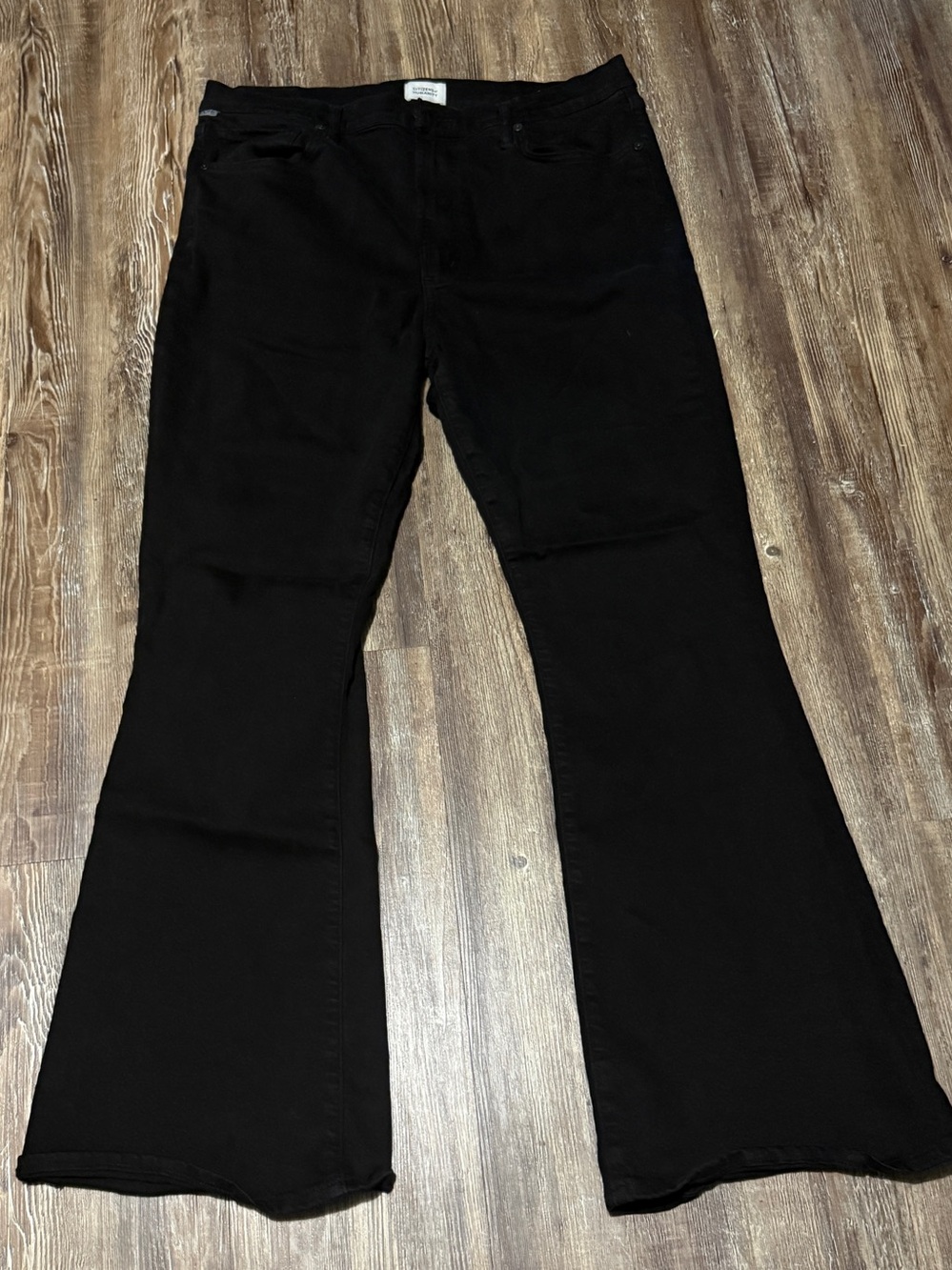 Citizens of Humanity Lilah Bootcut Jeans Women's 33 Black Designer High Rise Den